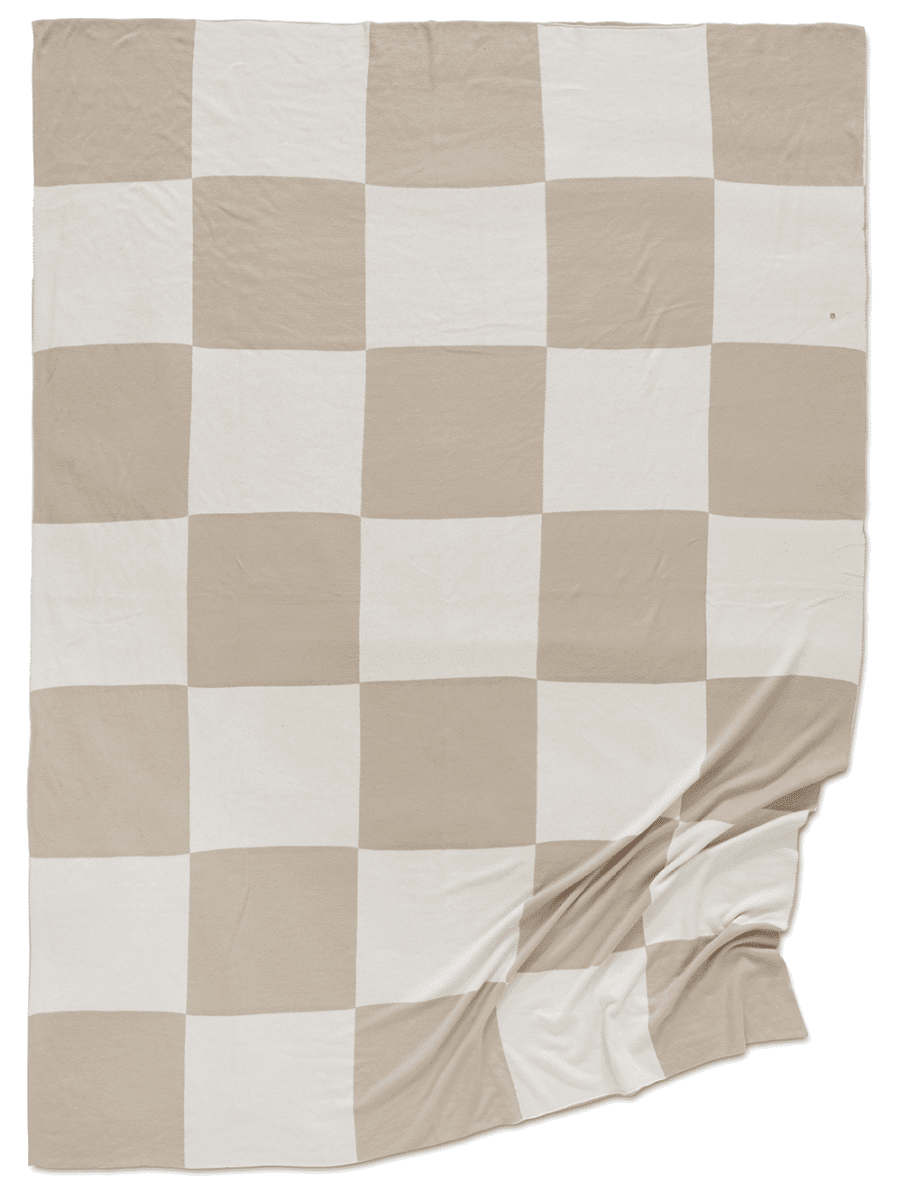 Kast Firkantet Tæppe 130x170cm - Beige