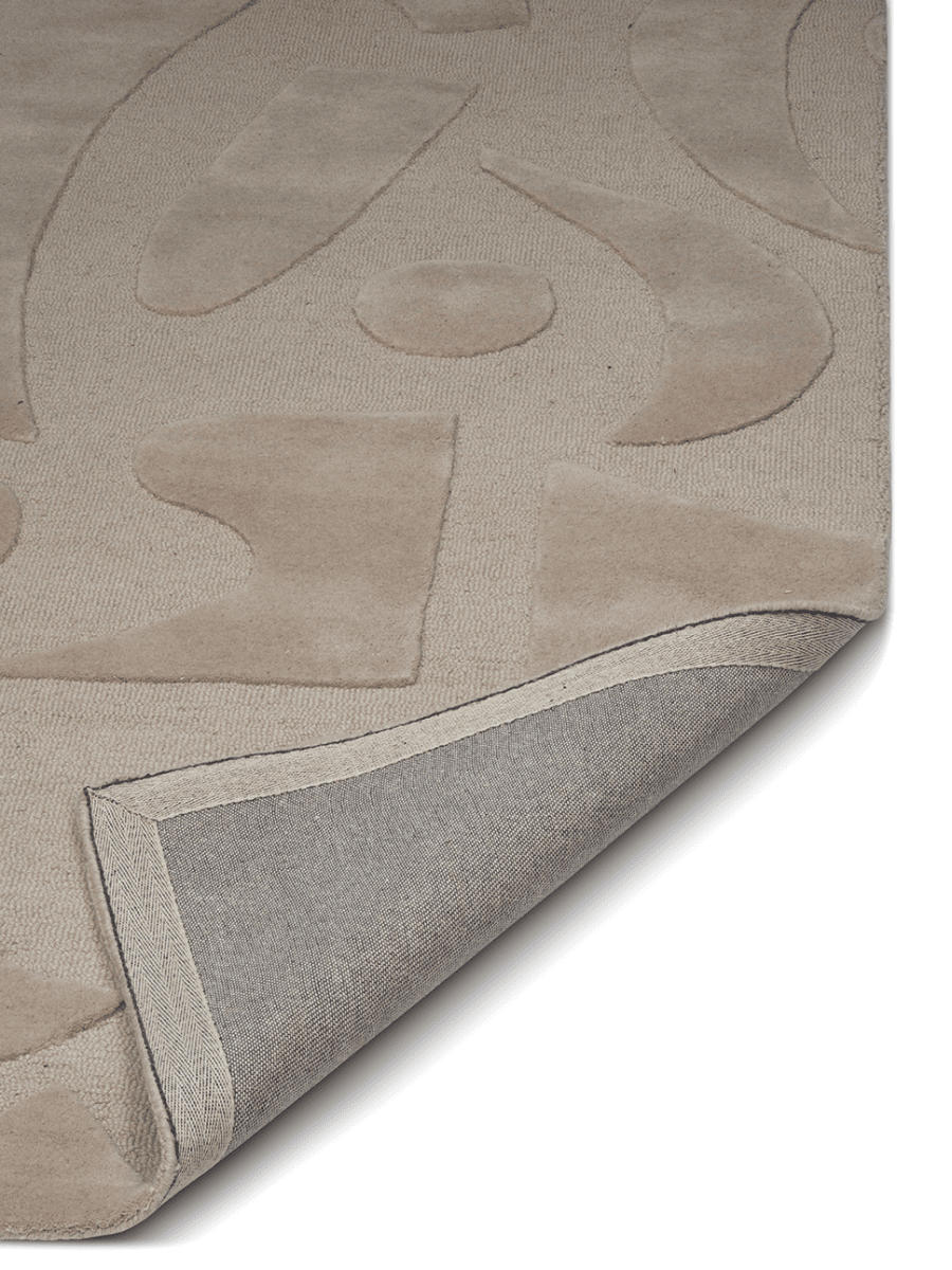 Levende Tæppe 170x230cm - Beige
