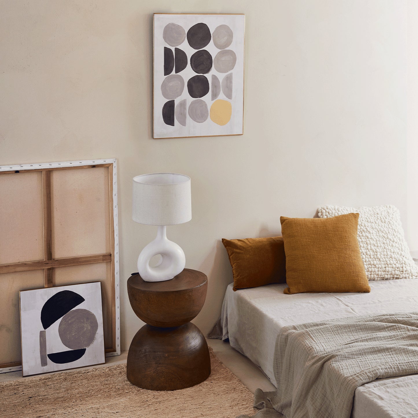 Bordlampe Blød Organisk - Nordic Unique