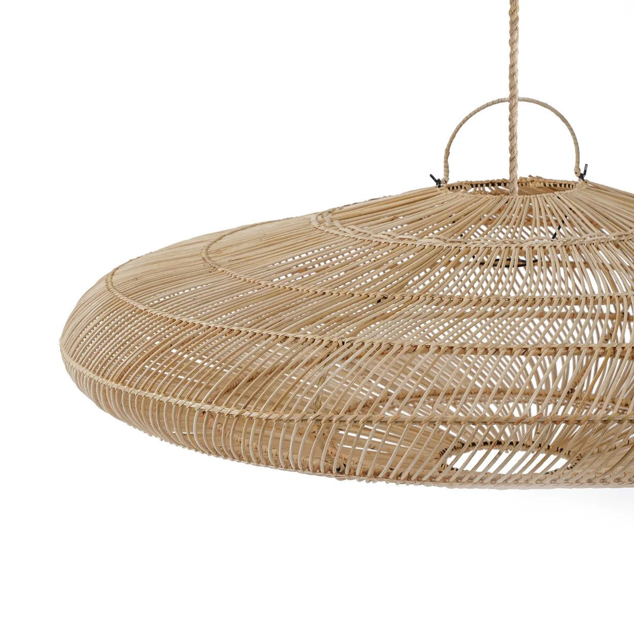 Macaron Lampe Vedhæng - Naturlig - XL