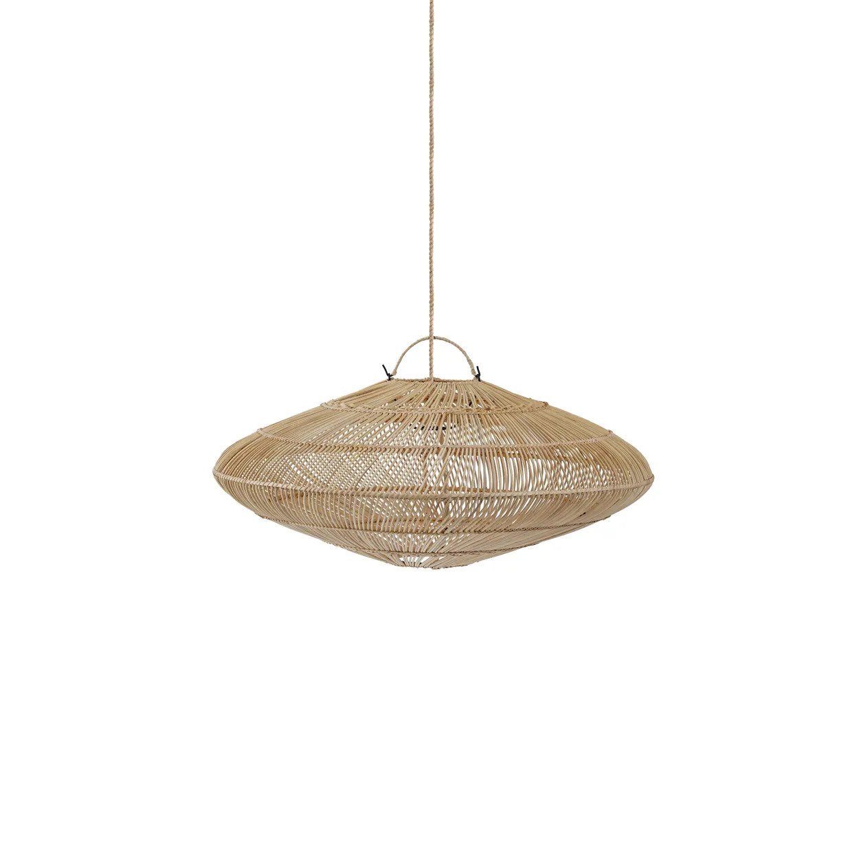 Macaron Lampe Vedhæng - Naturlig - M