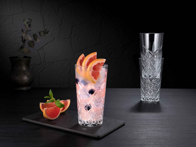 Longdrink Timeless Stapelbar 47 cl - Transparent 6 stykker