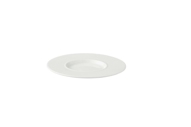 Kop og Tallerken White Delight 18 cl - 16 cm Hvid 6 stk.