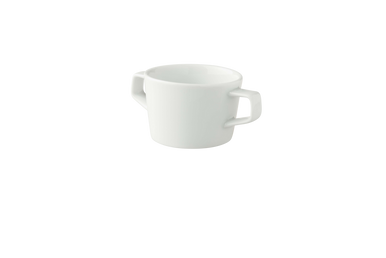 Suppeskål og Tallerken White Delight 30 cl 10 cm Hvid 6 stk.