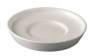 Espressokop og underkop Da Vinci 9 cl - 11 cm Offwhite Porcelæn 6 stk.