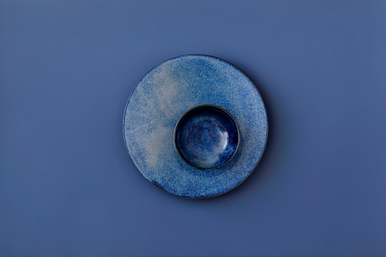 Skål Kiryu 12,5 cm 25 cl Blå Porcelæn 6 stk.