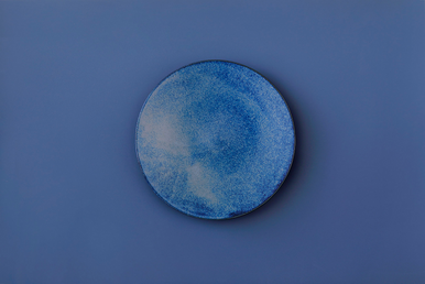 Tallerken Kiryu 27,5 cm Blå Porcelæn 2 stykker