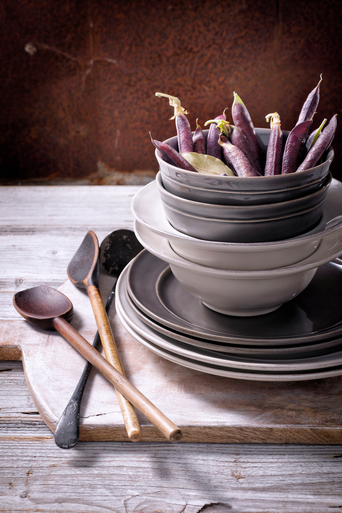 Bordsæt Cambria Stoneware 6-personers 12-delt