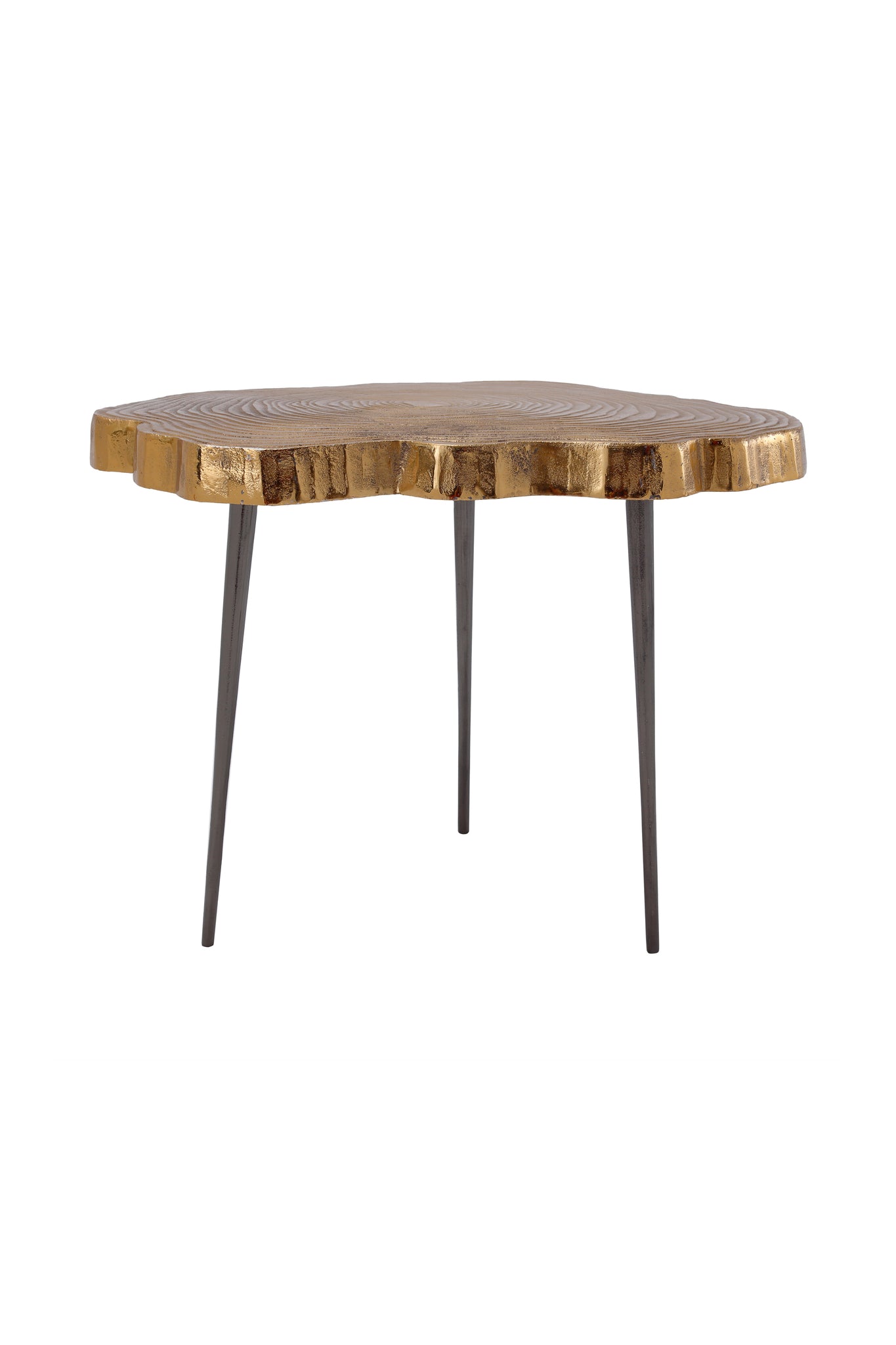 Sidebord Wood Art 200 Guld - Nordic Unique