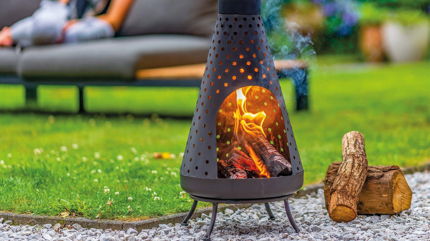 Napa Udendørs Pejs/Bålfad – Sort - Nordic Unique