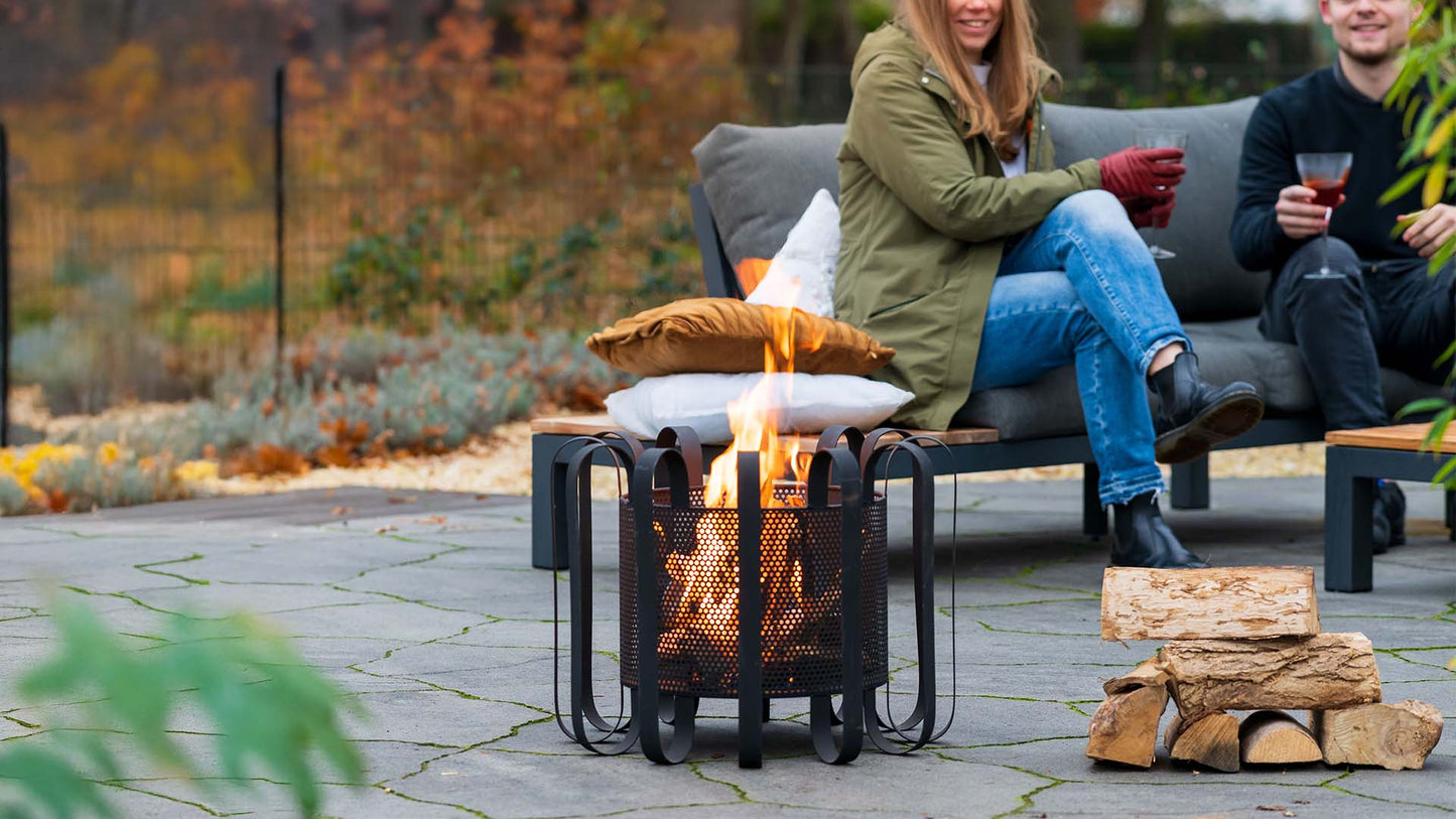 Kester Bålfad – Sort - Nordic Unique