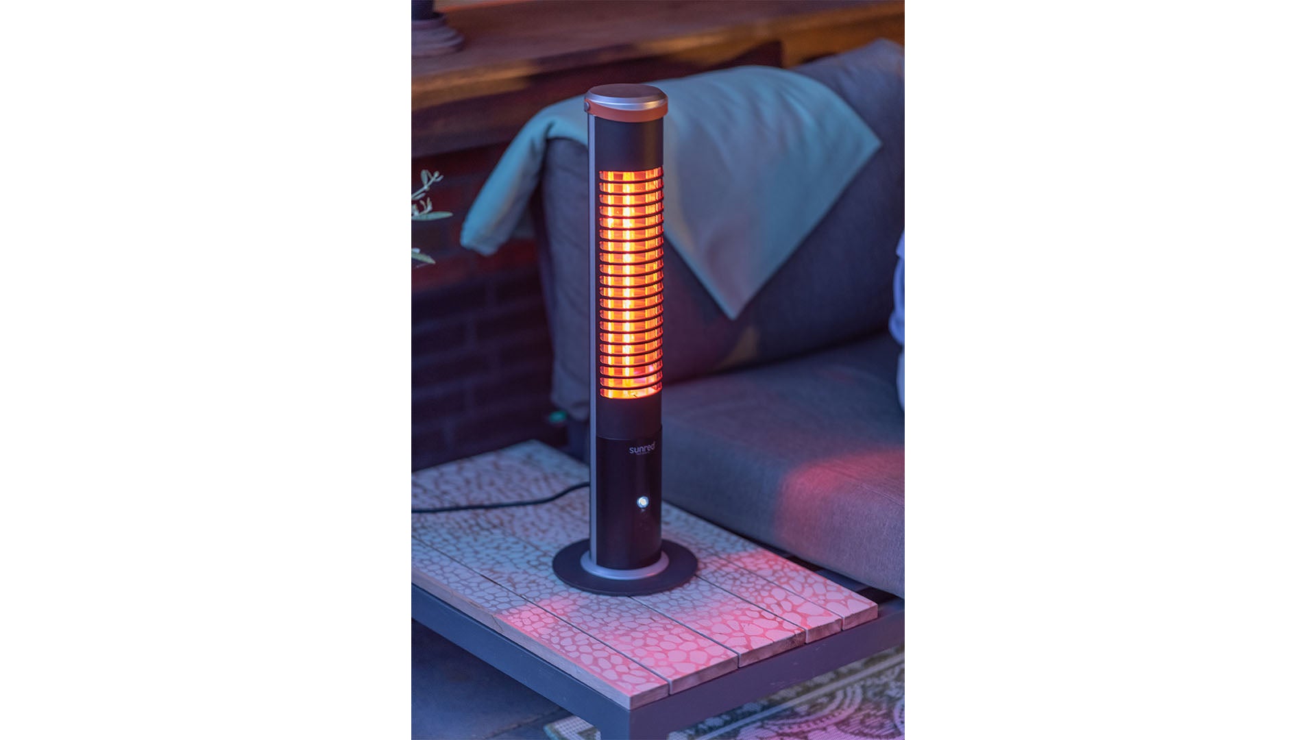 Apollo Ultra SMART Bordmodel Terrassevarmer – Sort (1200W) - Nordic Unique