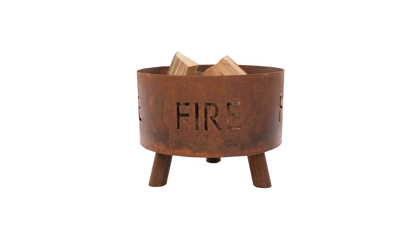 Fulla Bålfad Håndlavet – Rust - Nordic Unique