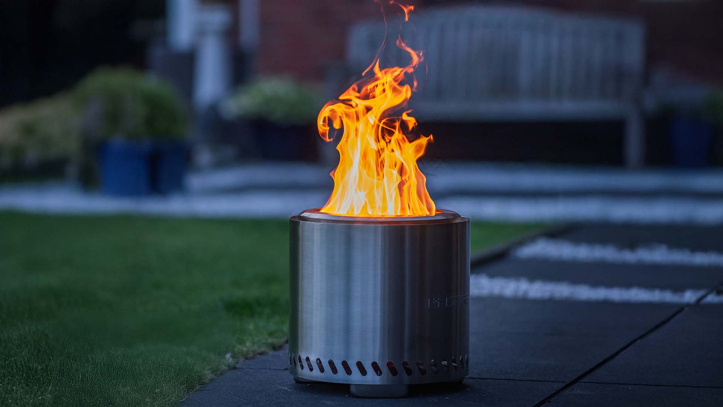 Volcano Bålfad L – Rustfrit Stål - Nordic Unique