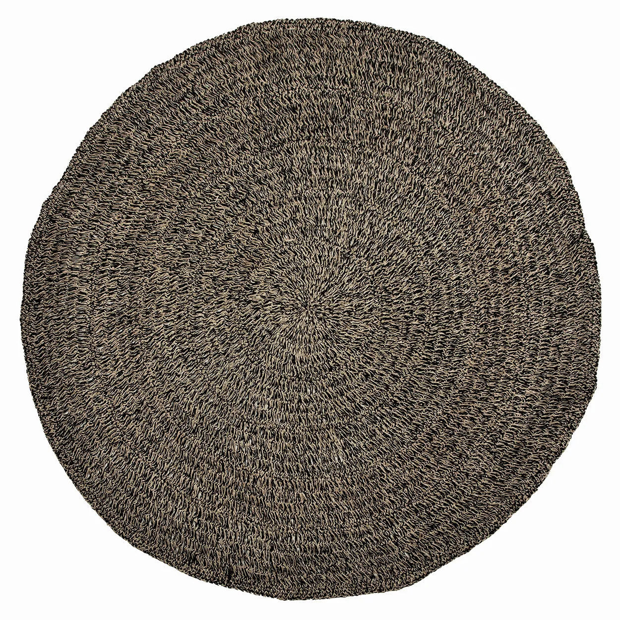 Søgræs Tæppe - Naturlig Sort - 200cm