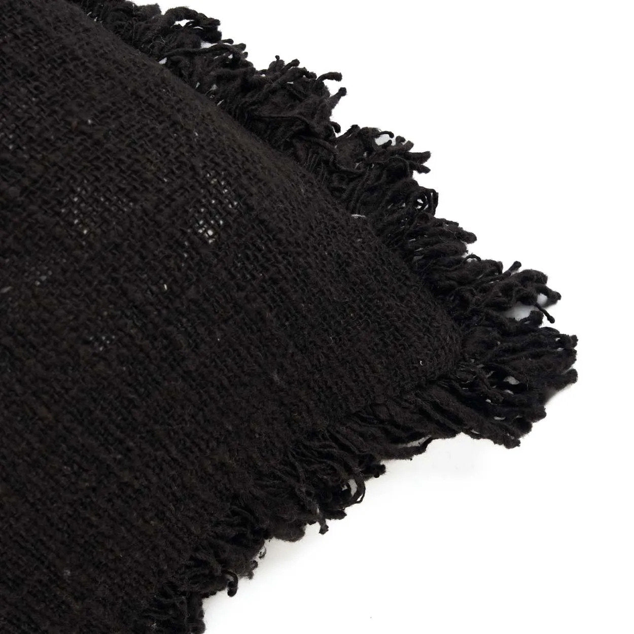 Full Moon Pillowcase - Black