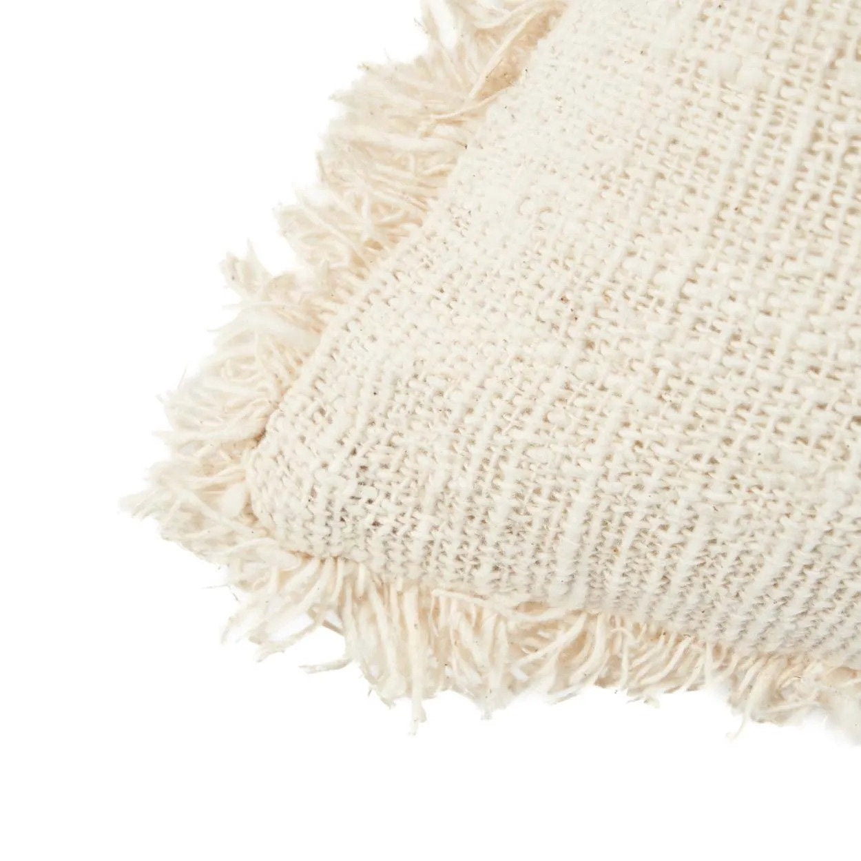 Gili Palm Pillowcase - Natural Black