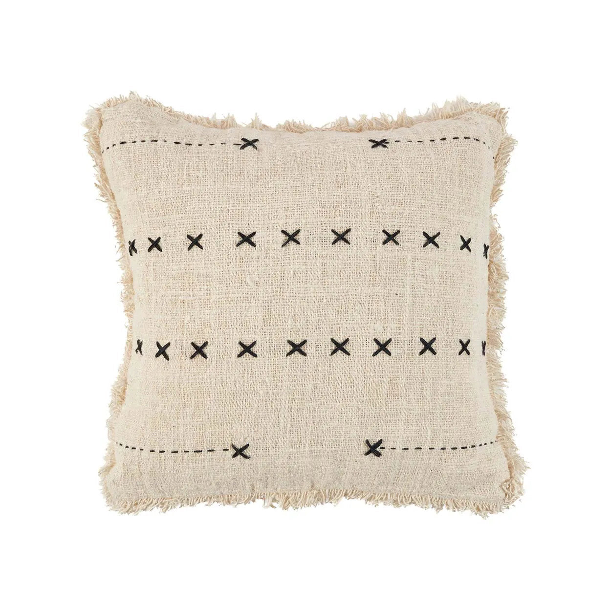 French Kiss Pillowcase - Natural Black