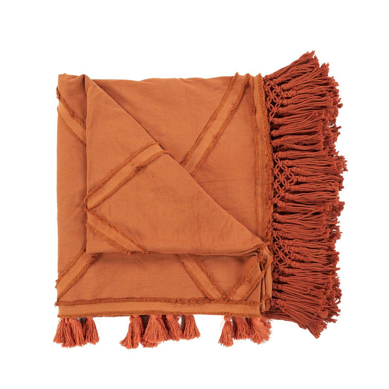 Berber bedspread - Terracotta