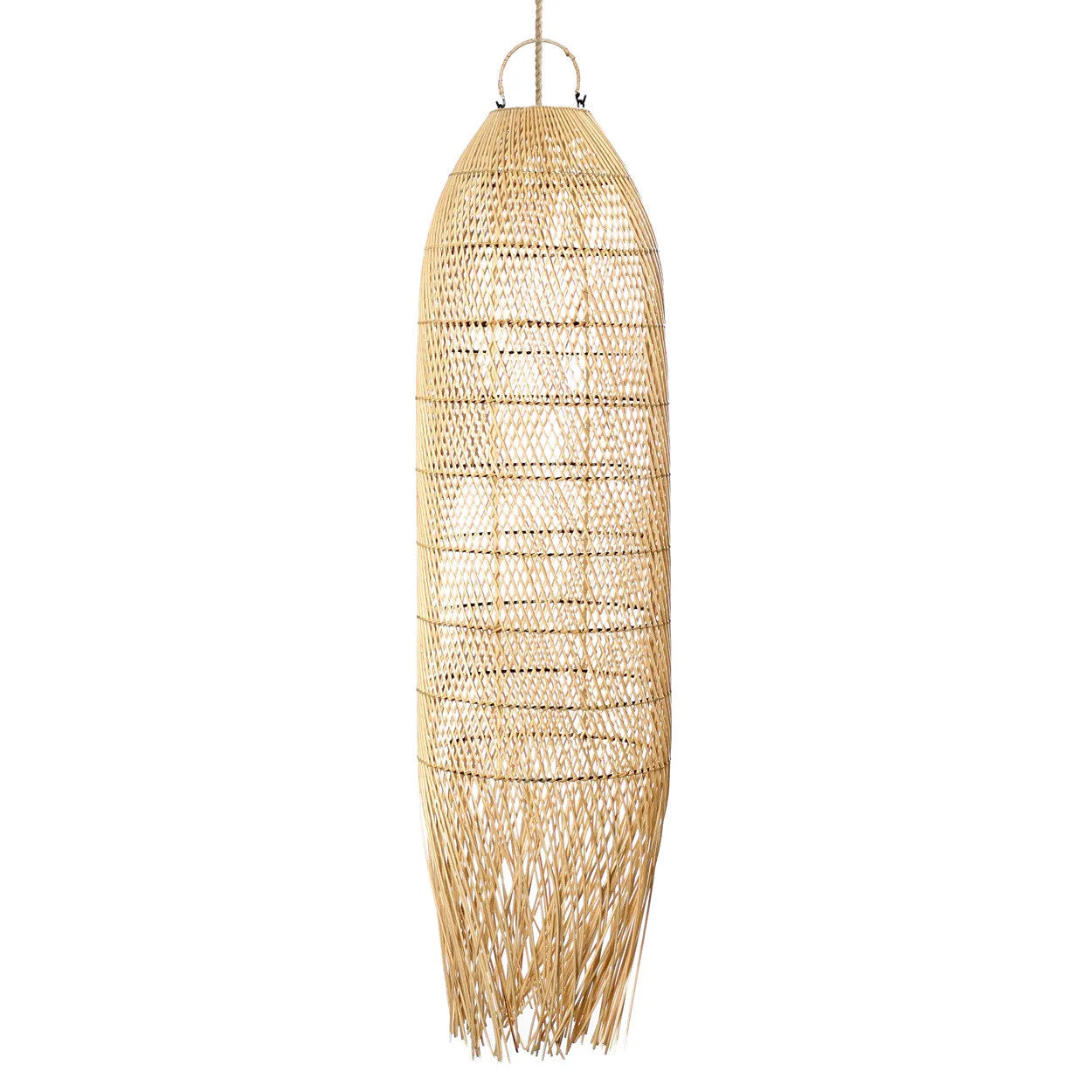 Blæksprutte Lampe Vedhæng - Naturlig - L