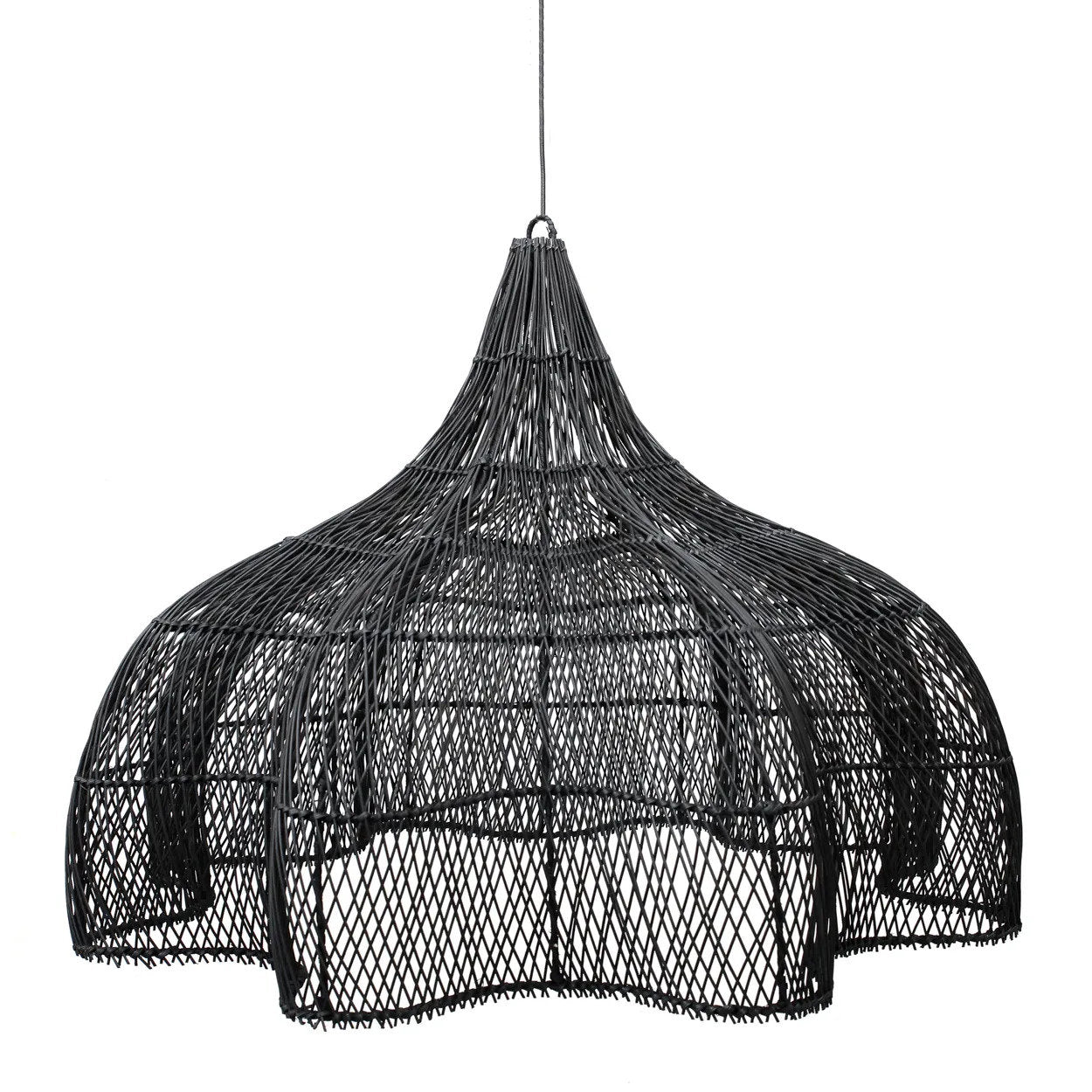 Den Piskede Lampe Vedhæng - Sort - XL