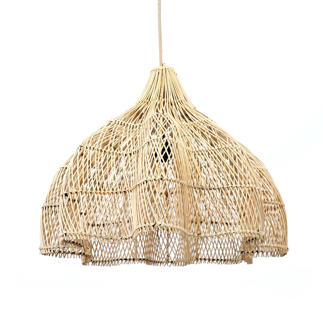 The Whipped Lamp Pendant - Natural - M