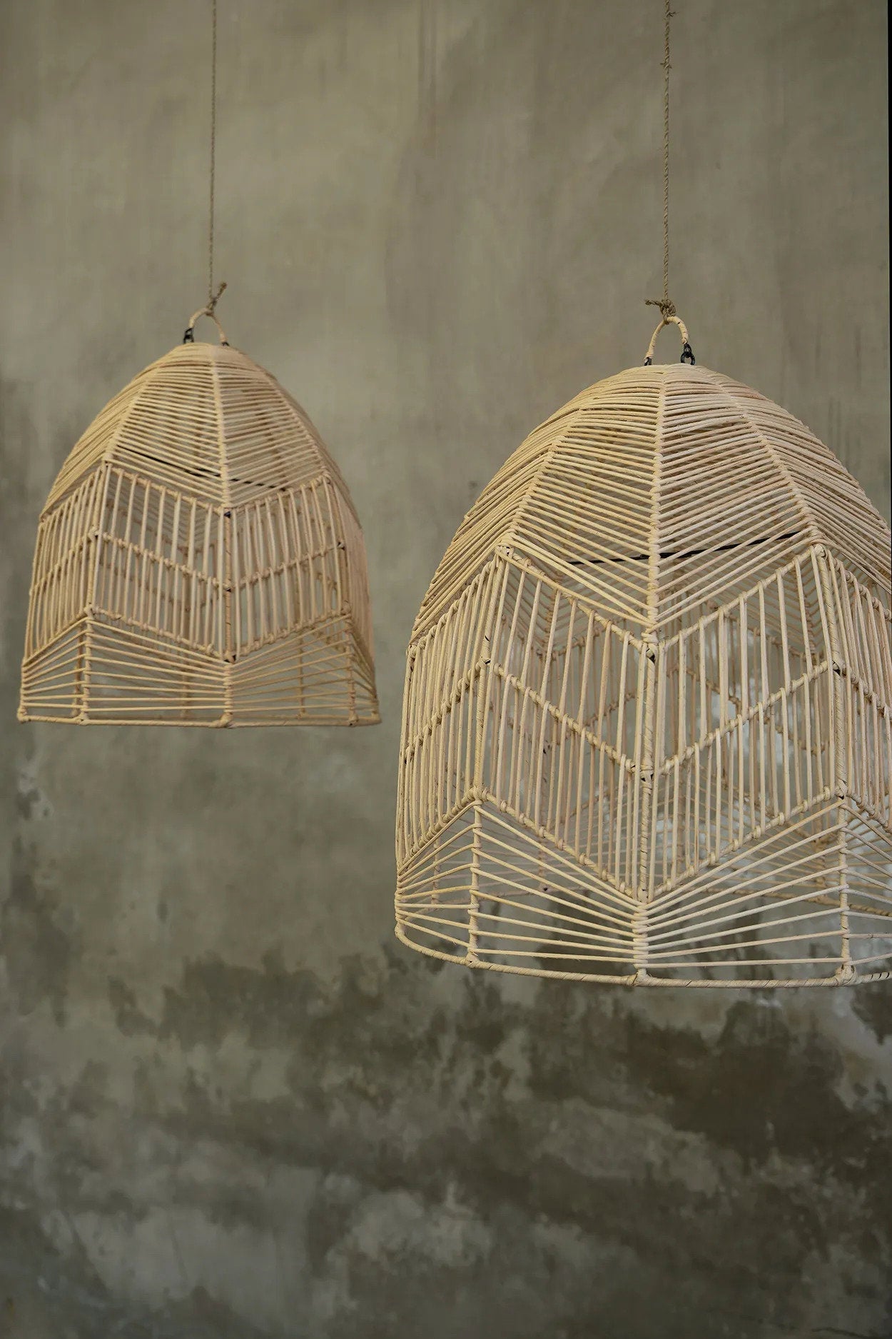 Bala Lampe Vedhæng - Naturlig - M
