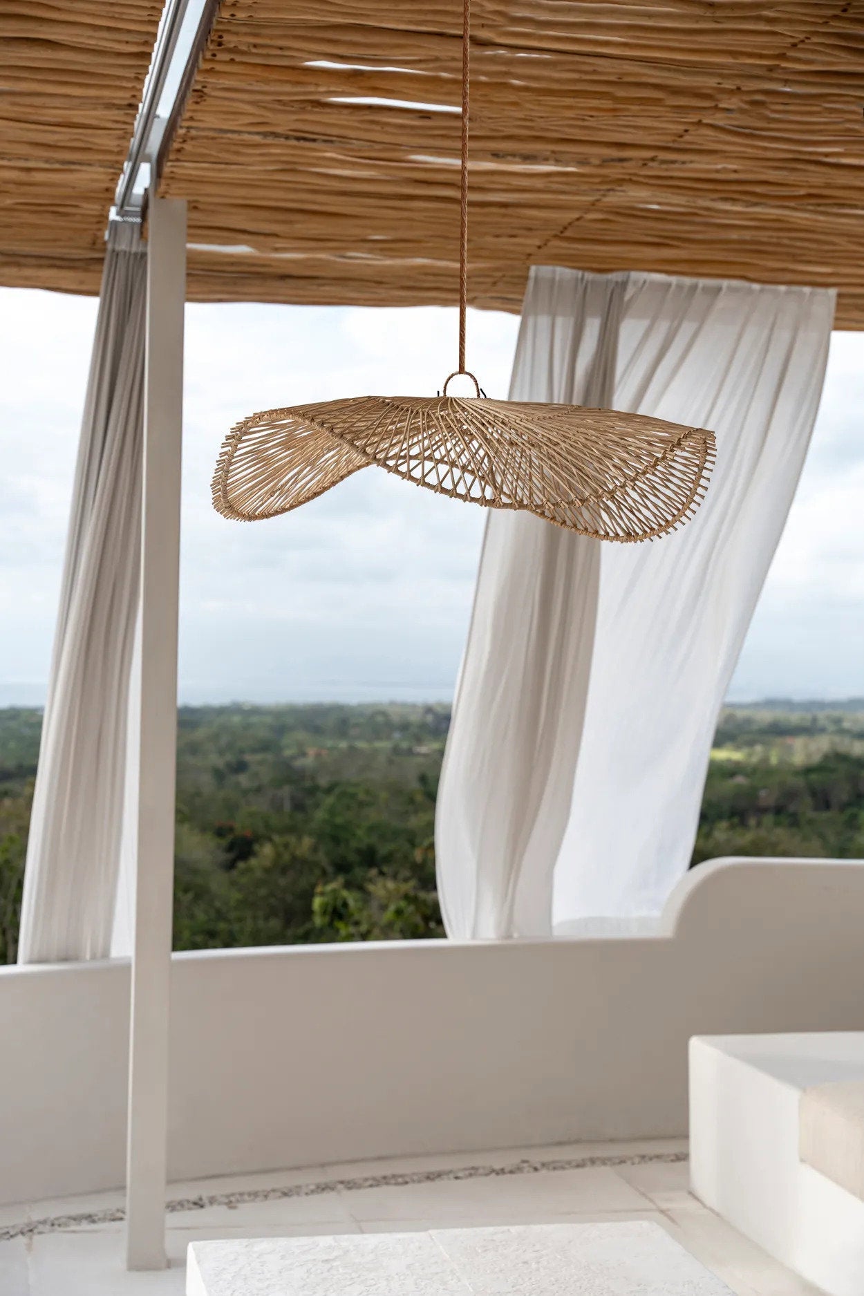 Hatten Lamp Pendant - Natural - L