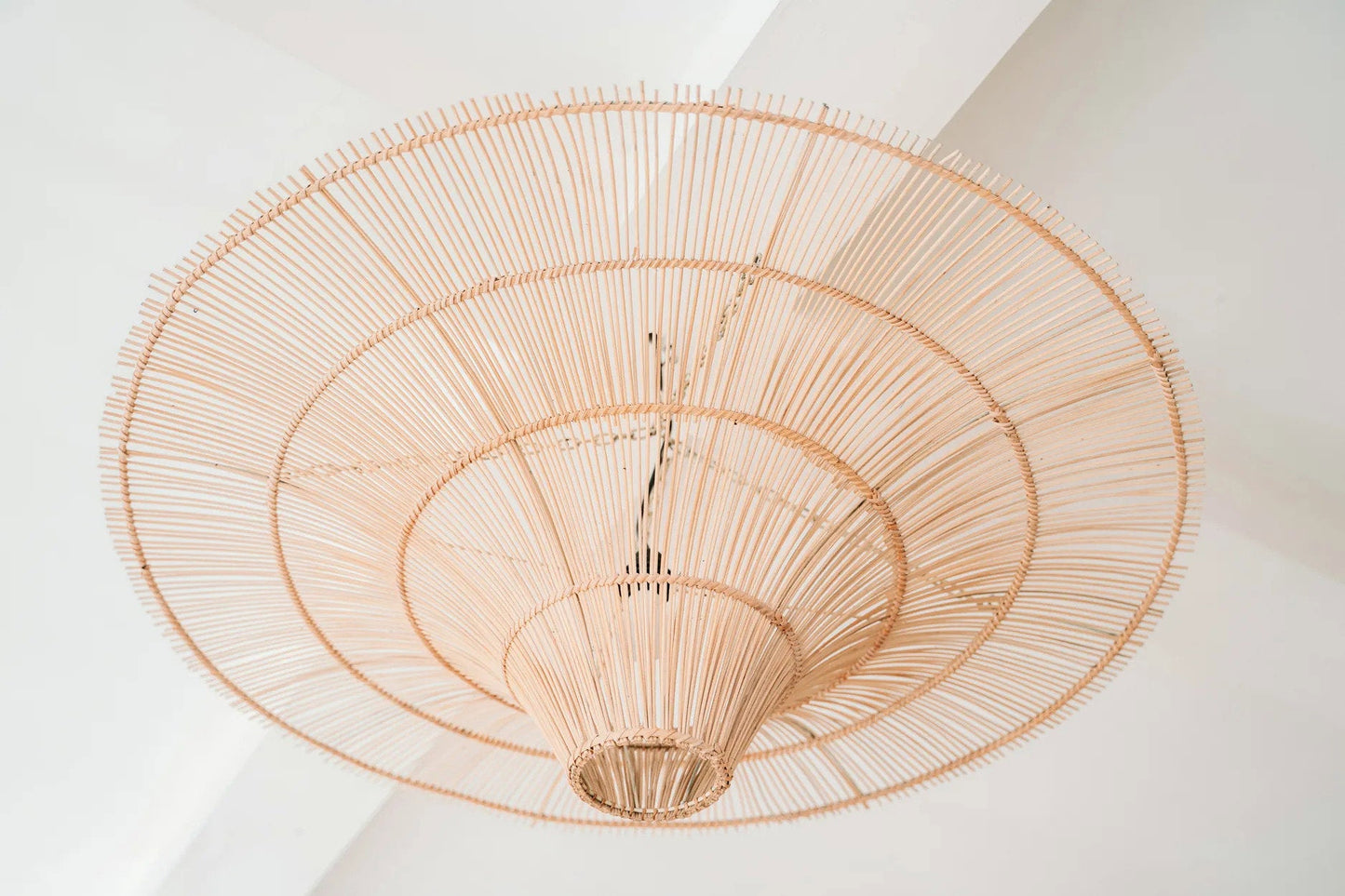 Himmelhængslet Lampe Vedhæng - Naturlig - L
