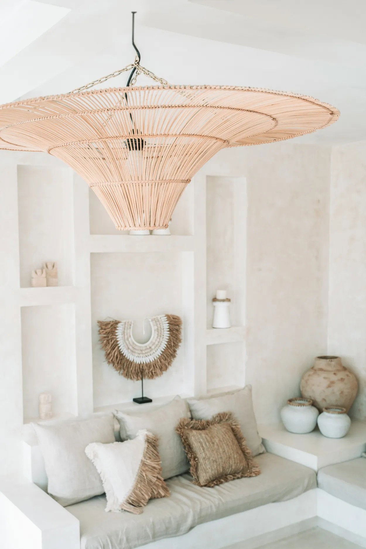 Sky Lamp Pendant - Natural - XL