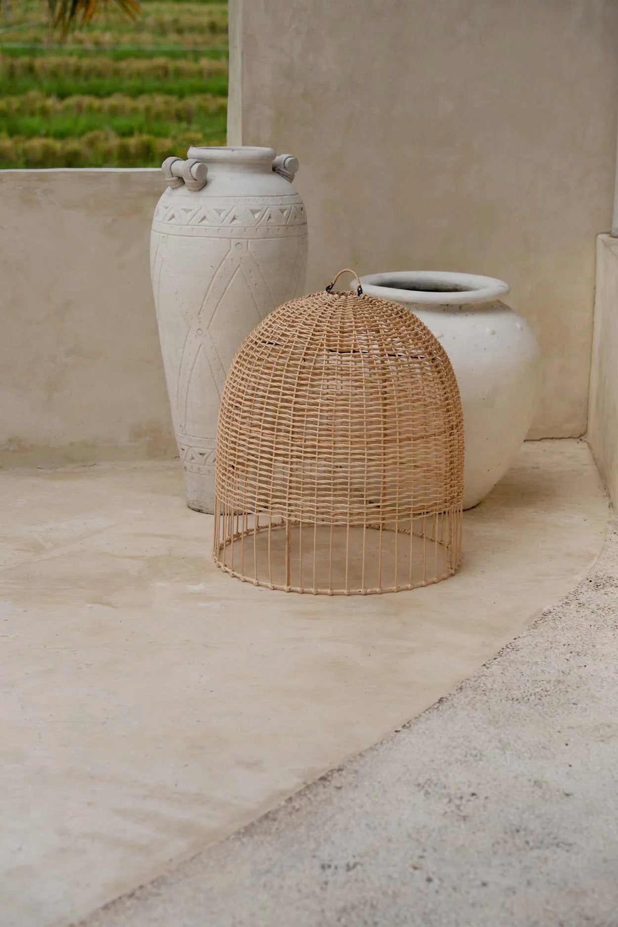 Amalfi Lampe Vedhæng - Naturlig - M