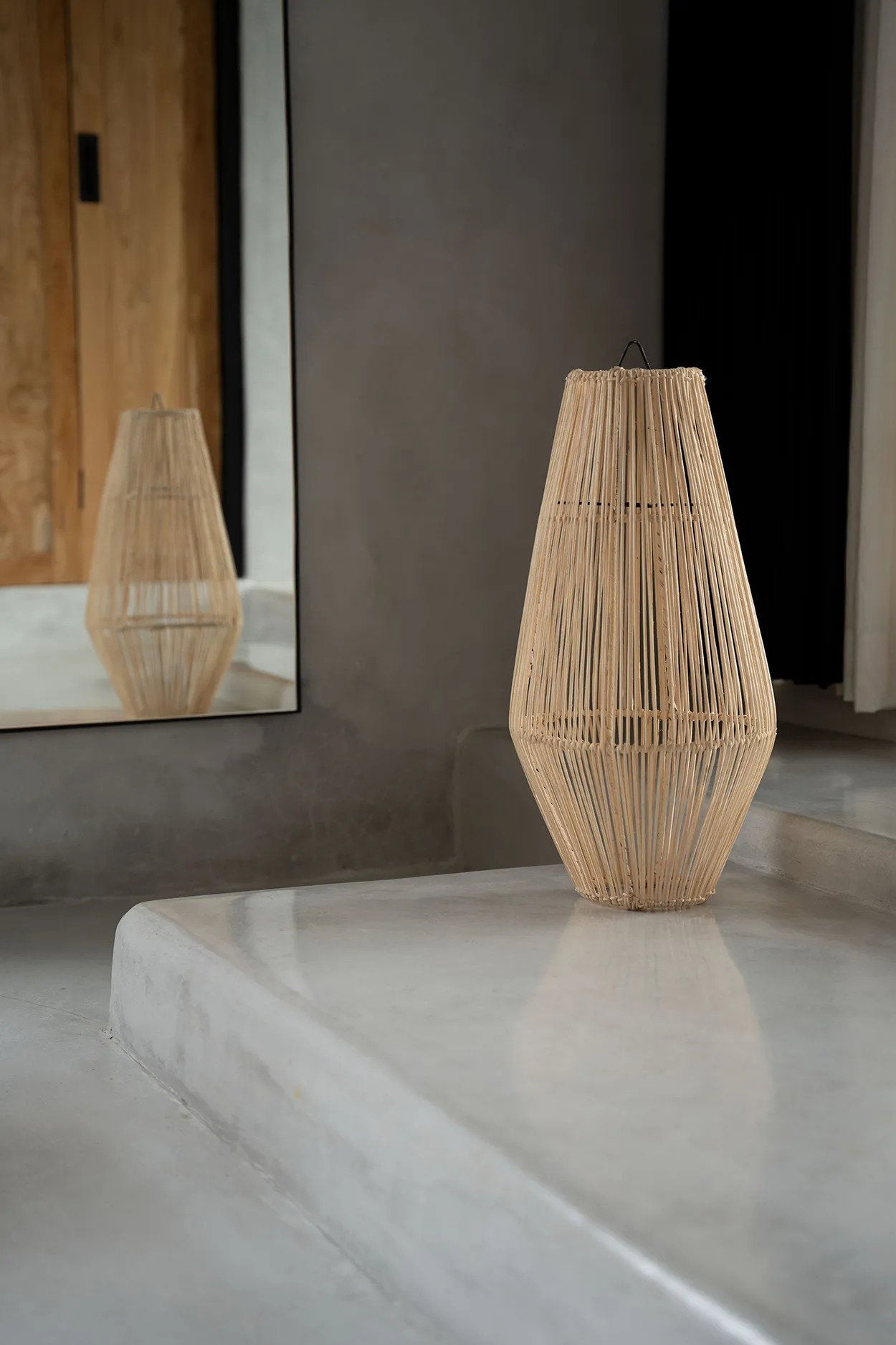 Afrodisiakum Lampe Vedhæng - Naturlig - M