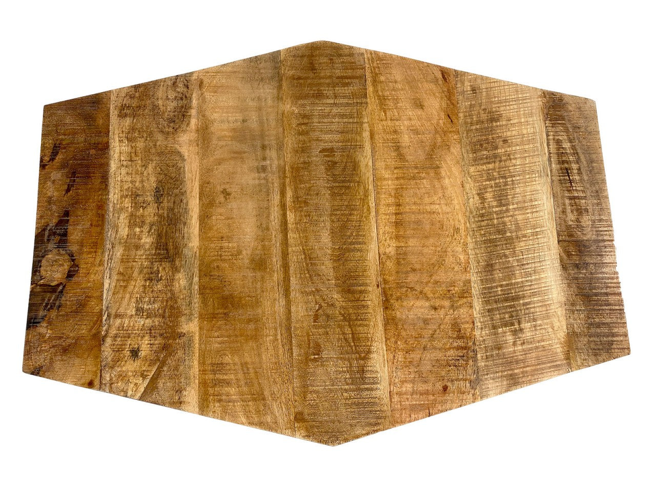 Lyon sofabord / sidebord – sekskantet bord i industrielt design