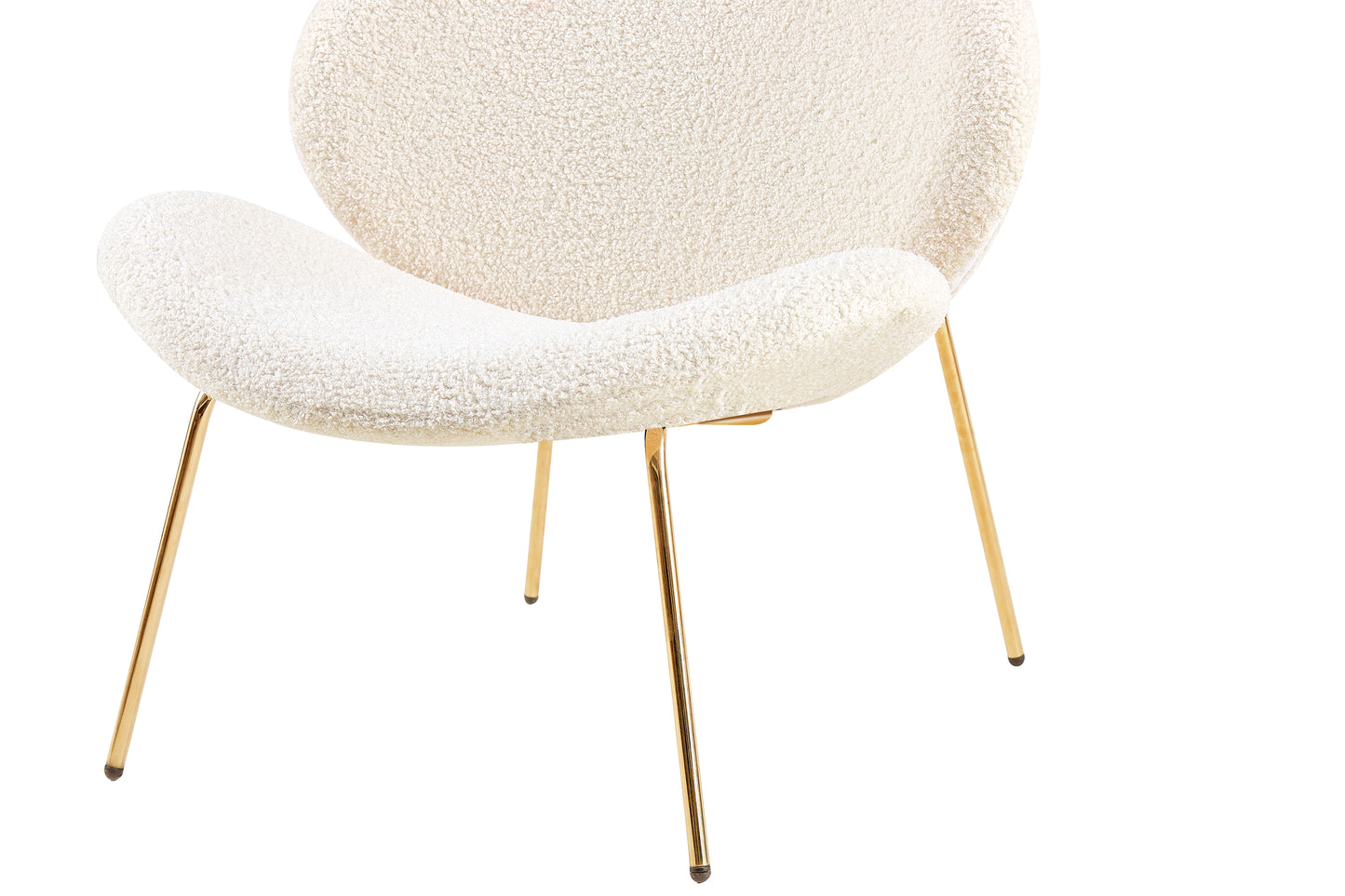 Stol Jaden 100 – 2 sæt – Beige / Guld - Nordic Unique