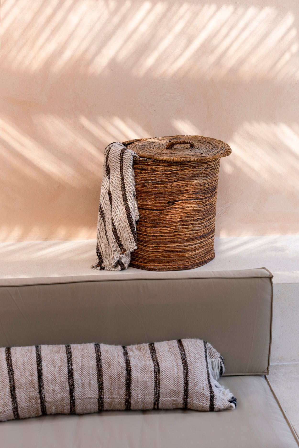 Oh My Gee Cushion Cover - Bohemian White - 35x100cm