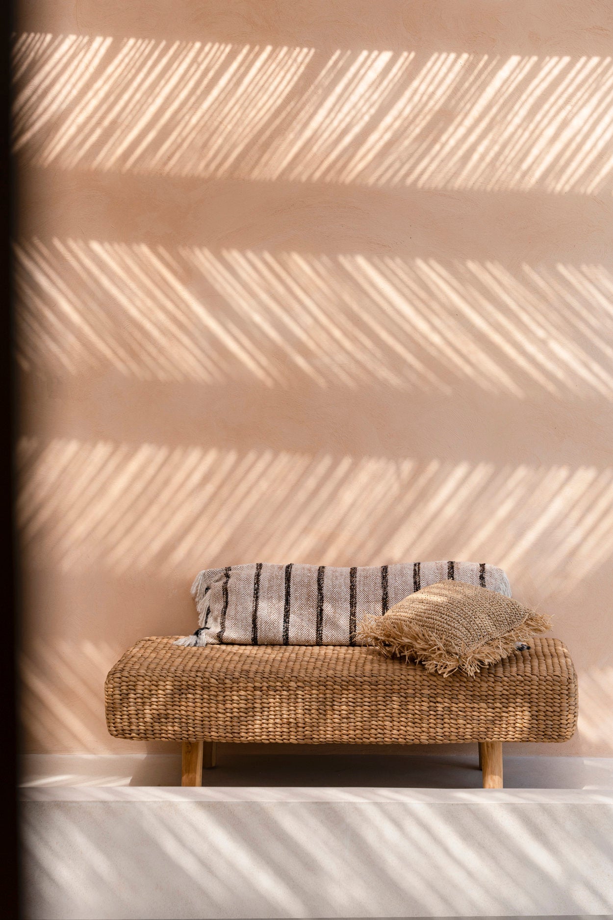 Oh My Gee Cushion Cover - Bohemian White - 35x100cm