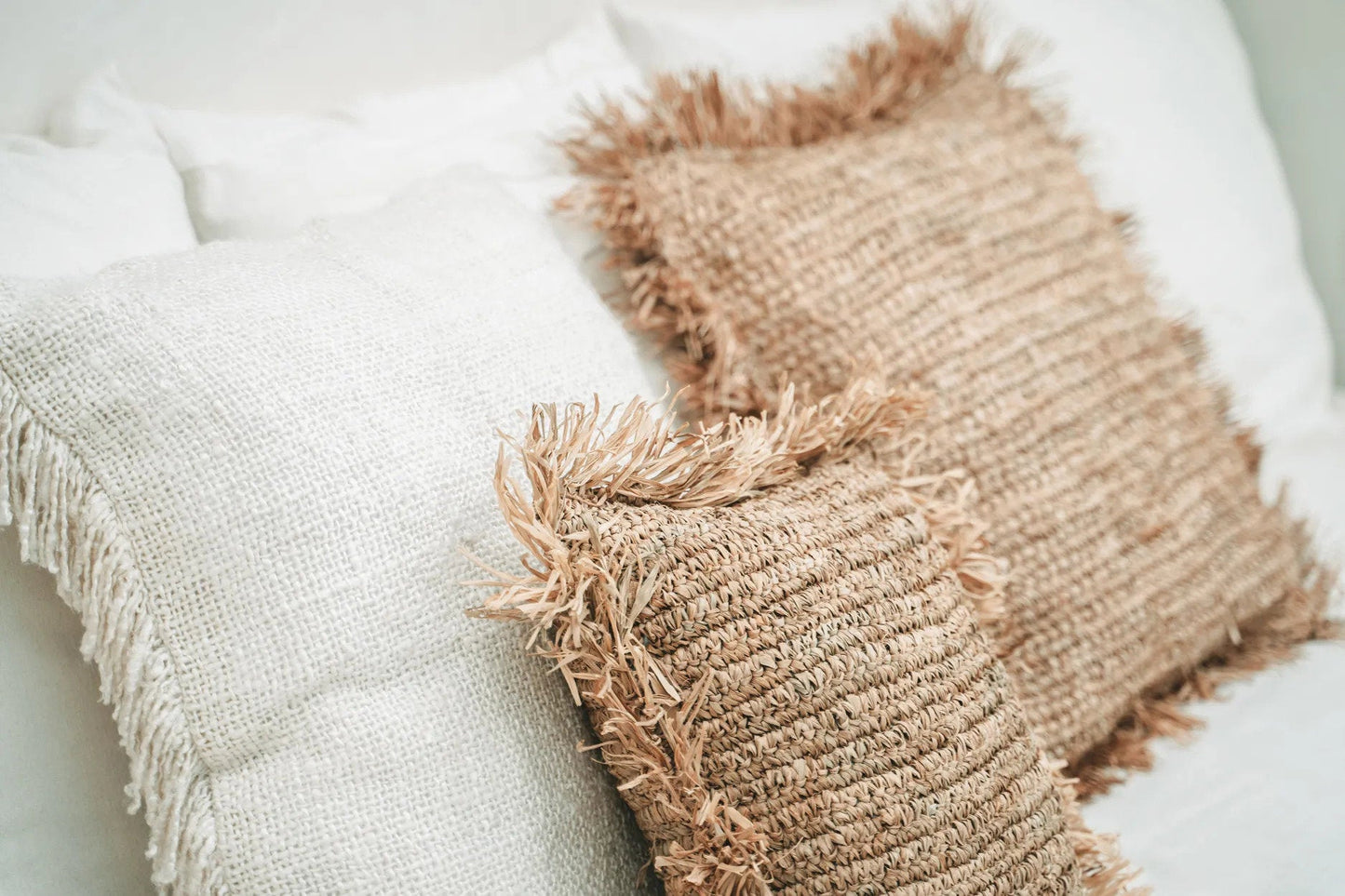 Oh My Gee Cushion Cover - Cream - 60x60cm