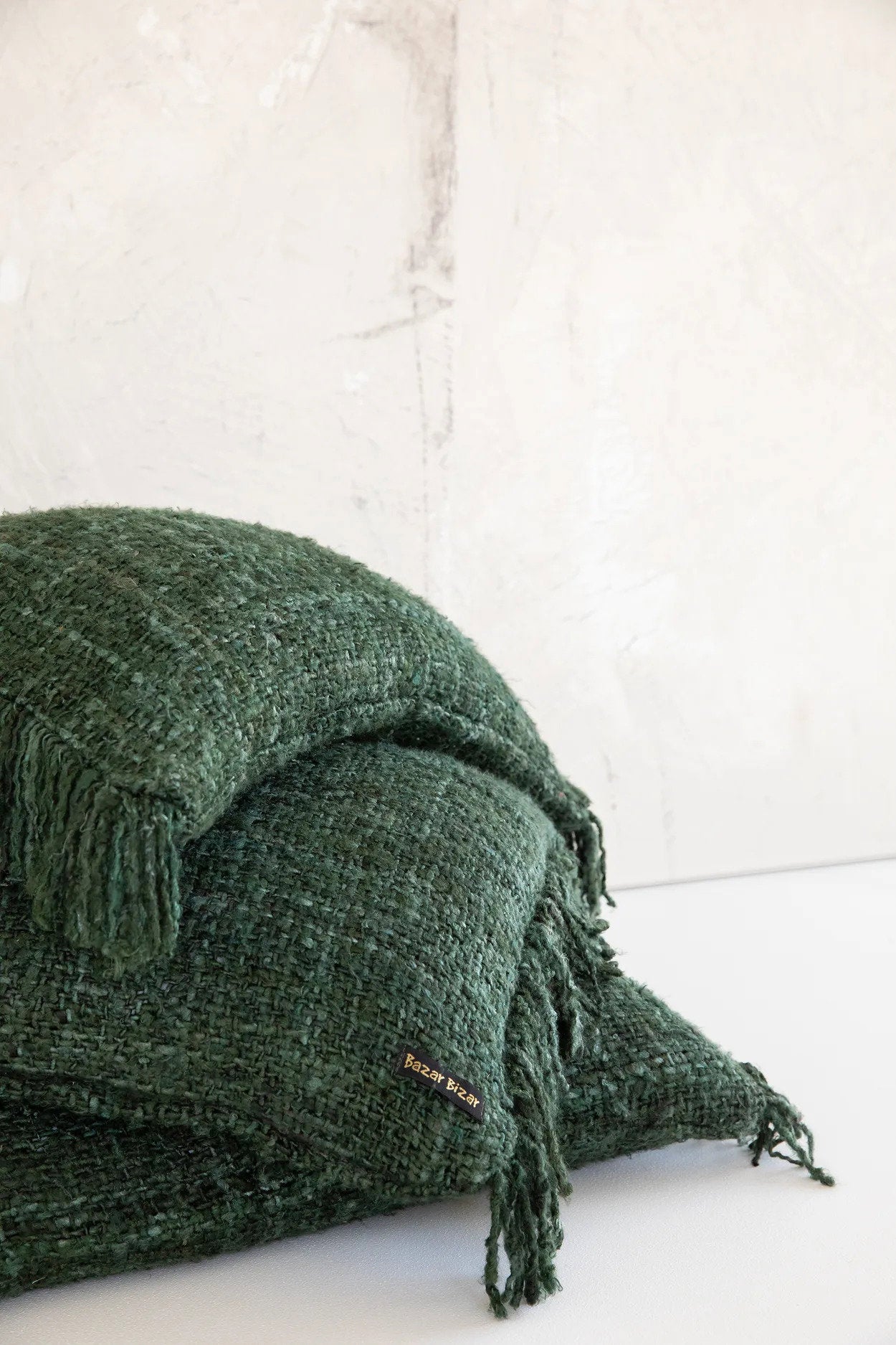 Oh My Gee Cushion Cover - Forest Green - 30x50cm