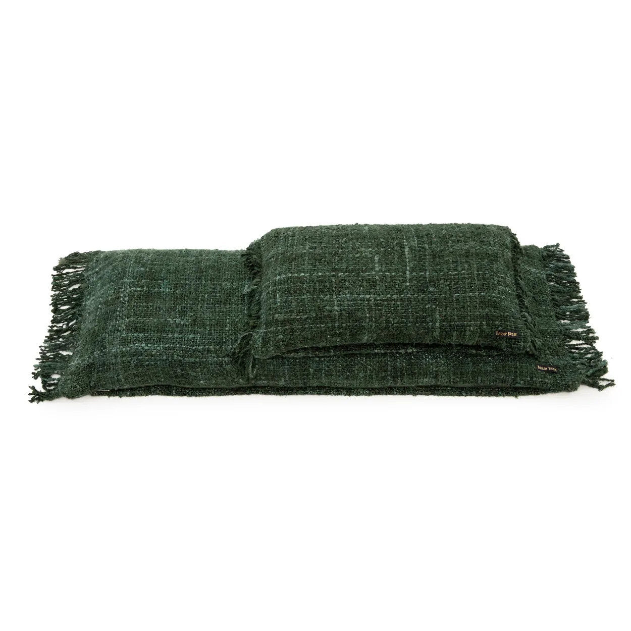 Oh My Gee Cushion Cover - Forest Green - 30x50cm