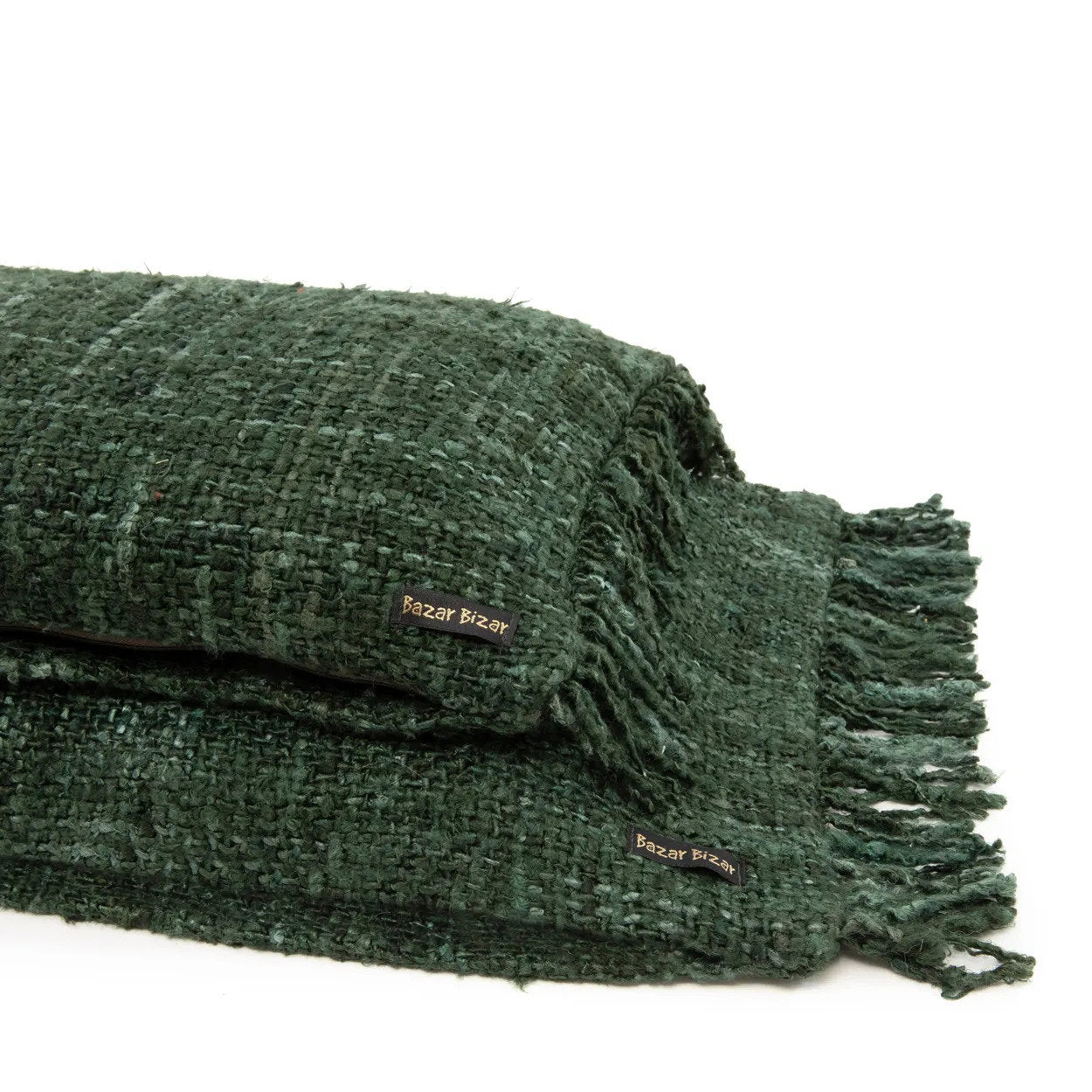 Oh My Gee Cushion Cover - Forest Green - 30x50cm