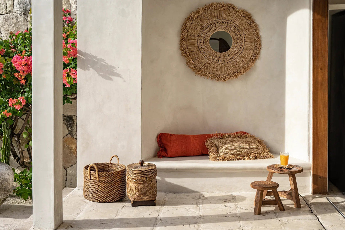 Oh My Gee Cushion Cover - Rust Velvet - 35x100cm