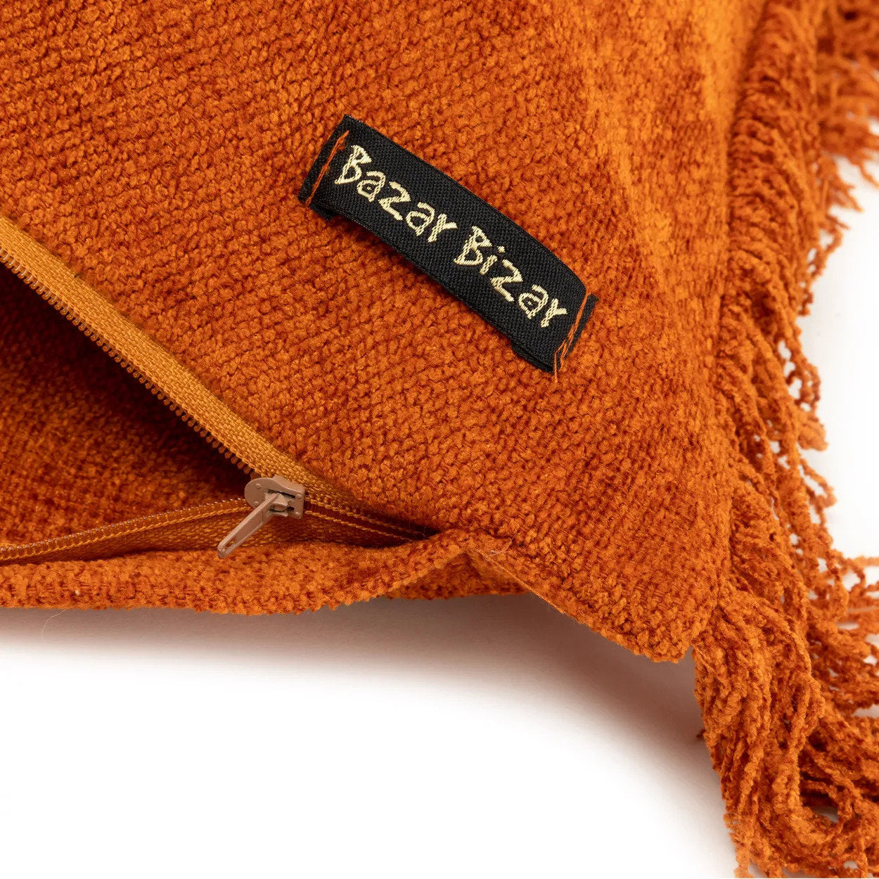 Oh My Gee Cushion Cover - Rust Velvet - 35x100cm
