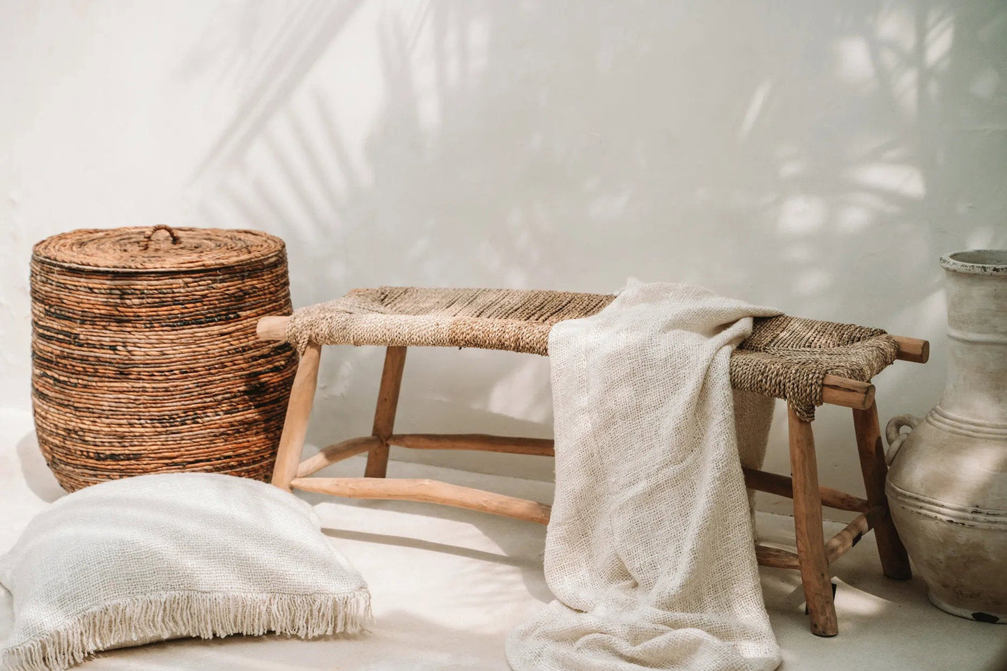 S'il Vous Blanket - Cream