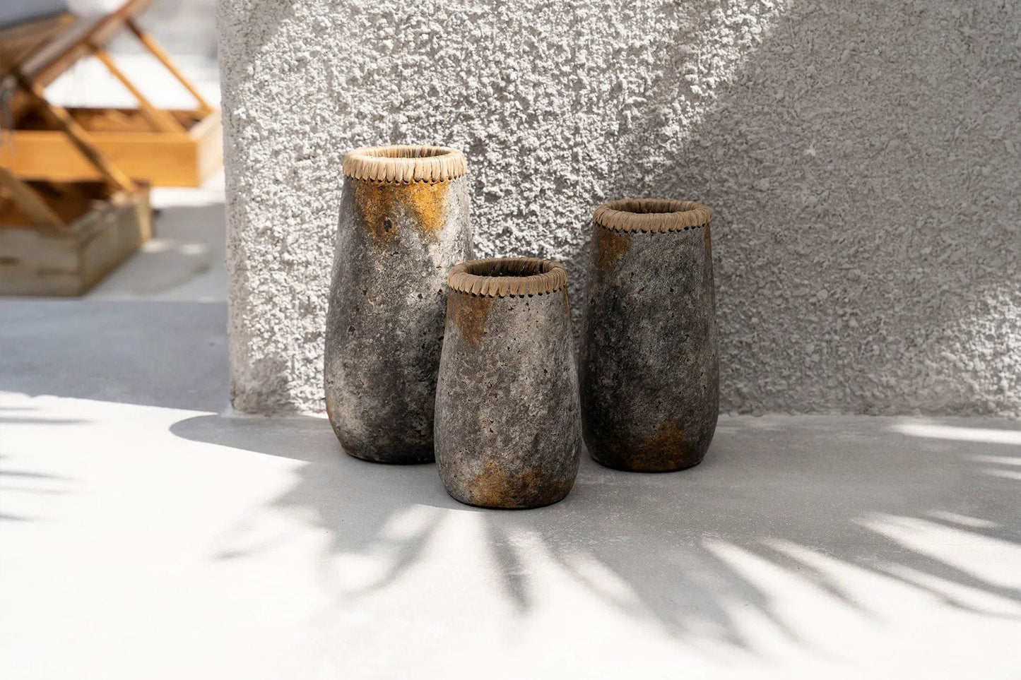 Paris Vase - Antique Grey - L