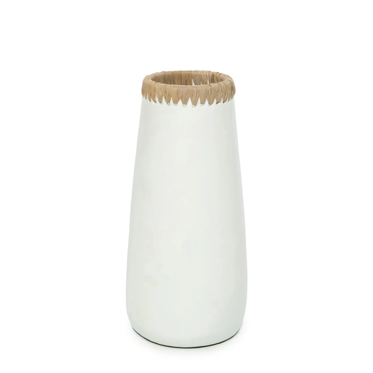Paris Vase - White Natural - L