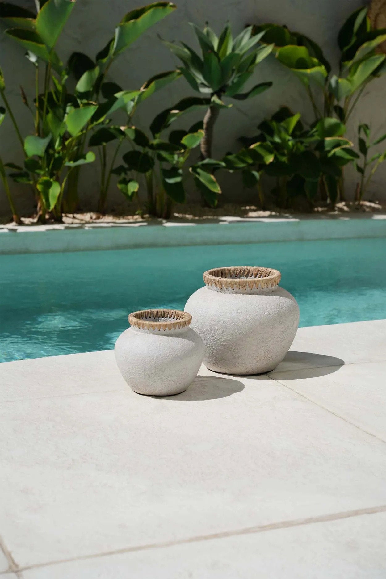 Madrid vase - Concrete Natural - S