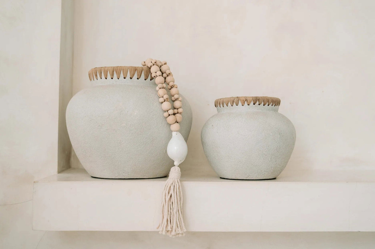 Madrid vase - Concrete Natural - S