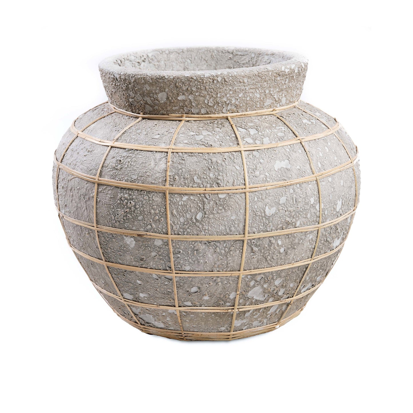 Stomach vase - Concrete Natural - L