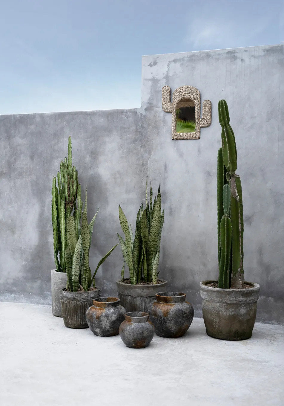 Funky Vase - Antique Grey - S