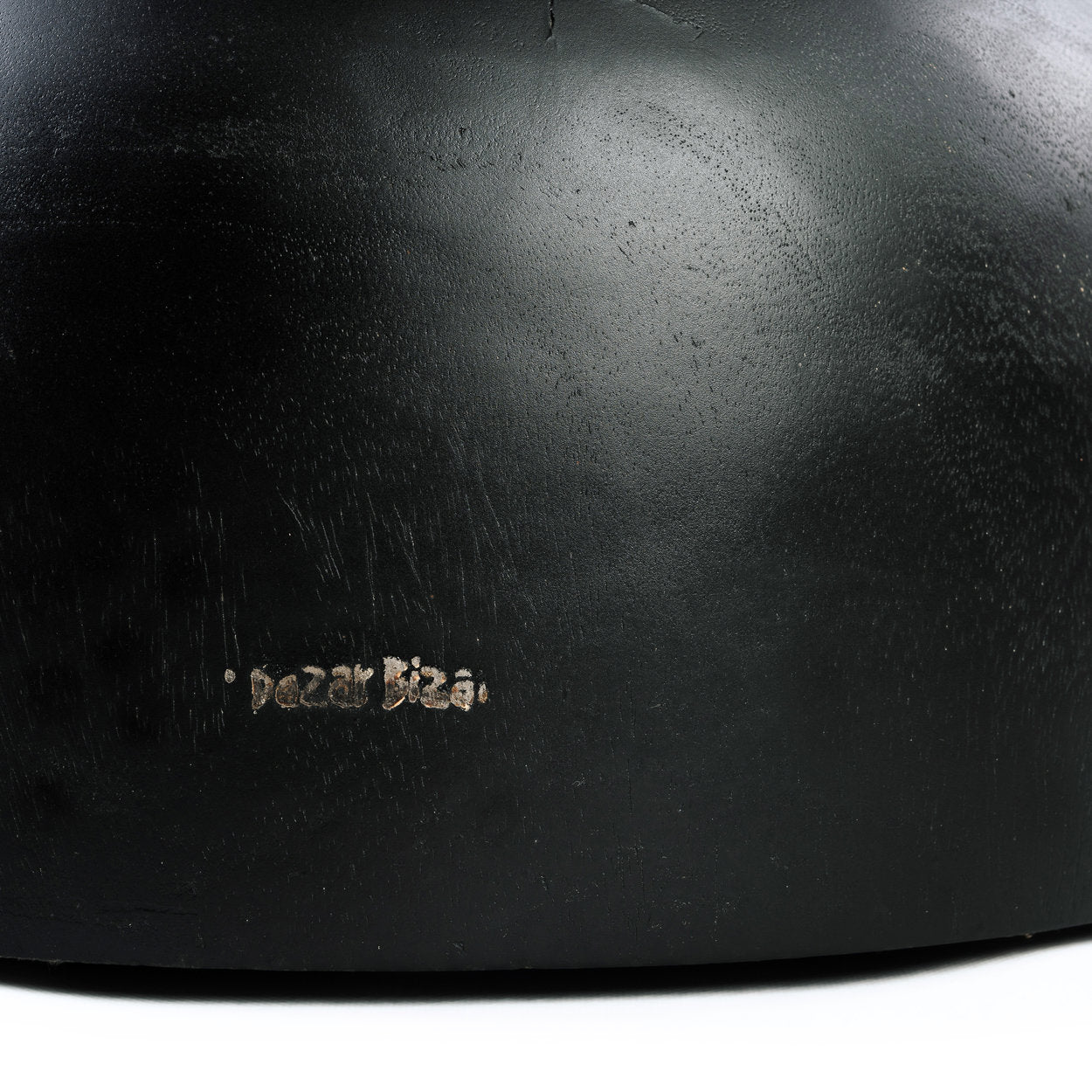 Coal stool - Black Nature